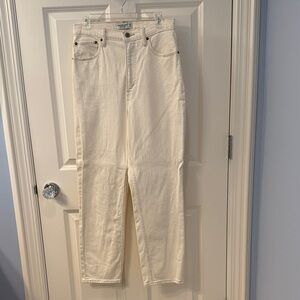 Abercrombie and Fitch, The Ankle Straight Ultra High Rise Jeans